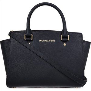 Michael Kors Black 'Selma' Bag